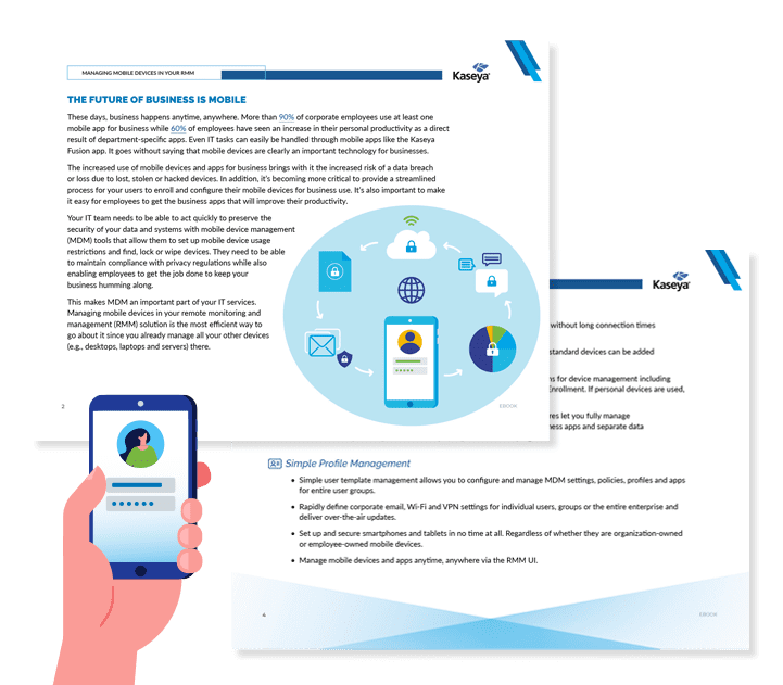 Managing Mobile Devices in Your RMM - Ebook