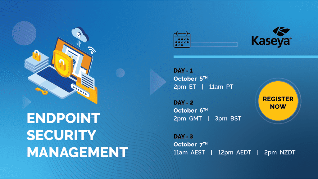 Endpoint Security Management Webinar