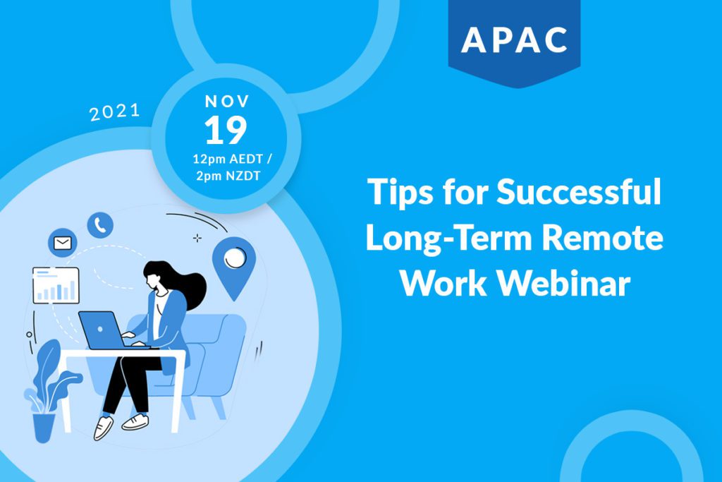 Tips for Successful Long-Term Remote Work Webinar - Event