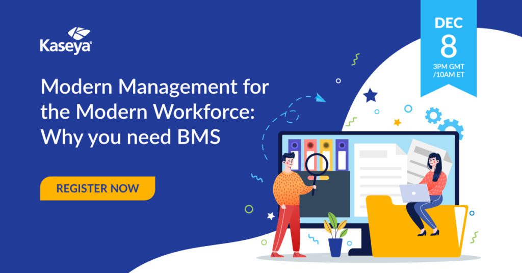 Modern management for the modern Workforce: Why you need BMS - Event