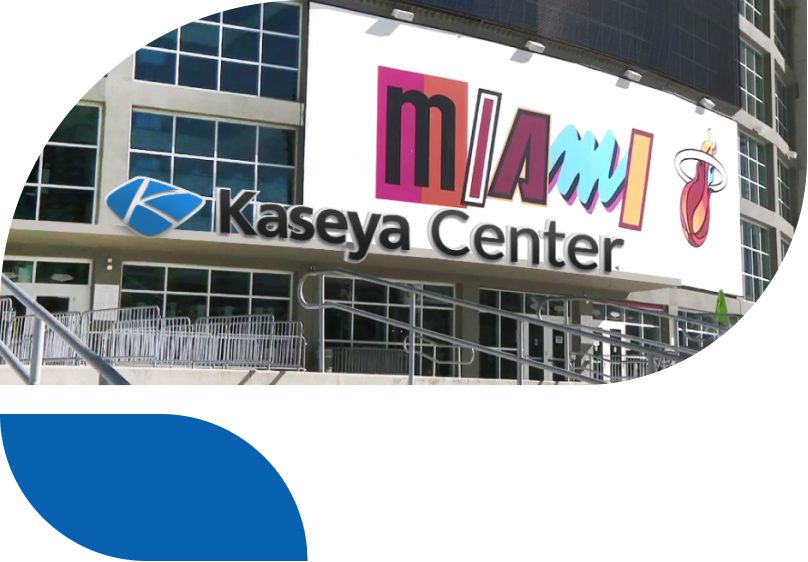 Announcing the Kaseya Center Home of the Miami Heat Kaseya