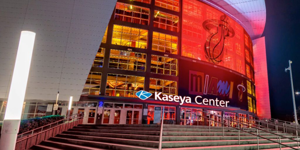 Announcing the Kaseya Center Home of the Miami Heat Kaseya