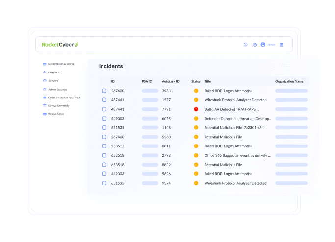 Actively monitor for threats at all times