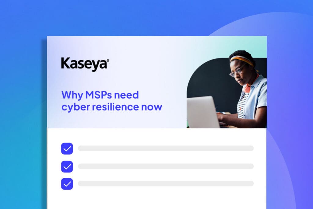 Kaeya on why Msps need cyber resilience now