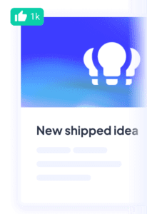 Product Ideas & Feedback