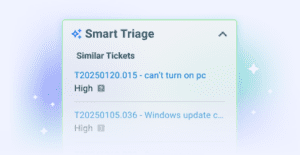 Smart triage and resolution